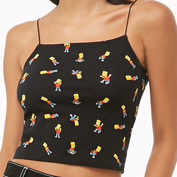Bart Simpson Crop Top - Picture 4 of 4